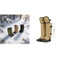 Leg Protector Hunting Leg Gaiters Prevents Snow And Sand PU-coated Fabric