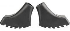 10 x Walking Tarmac Gravel Pads Rubber Buffer Replacement Feet Trekking Poles Grip