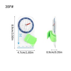 Orienteering Compasses with Ruler, Magnifiers, Reading, Camping Field Compasses