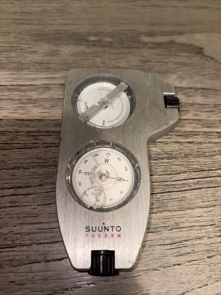 Suunto Tandem PM-5/360PC Compact Liquid-Filled Precision Compass DAMAGED AS IS!