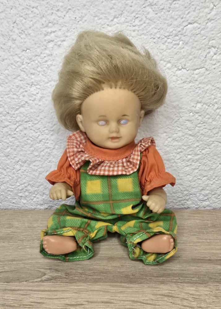 Toy doll, vinyl doll, Schildkröt Doll, 17 cm, collector’s original vintage