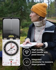 SUUNTO MC-2 Compass: USGS UTM scales & direction in Mils, Metric & Imperial