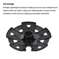 4Pack 3.54 inch Trekking Pole Baskets Accessories Walking Stick Replacement