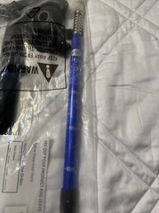 Windmen Trekking Walking Hiking Sticks Anti-shock Adjustable Pole Blue Extends