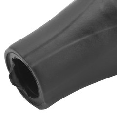 6 PCS Black Hiking Trekking Pole Tip PVC Walking Stick End Cap Protector
