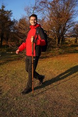Sassafras Wood Adjustable Detachable Trekking Pole – 1pc Pack