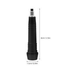 2PCS Trekking Pole Tips Cane Carbon Steel Hiking Pole Tip Walking Foot Tips New