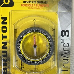 Brunton TruArc3 Baseplate Compass Measures USA Sealed