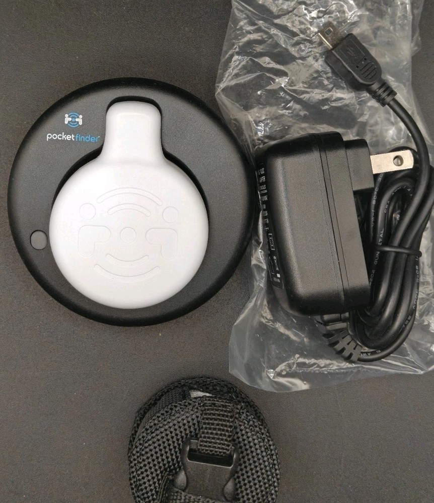 PocketFinder PF3 GPS Personal Locator Tracker w/ Charging Dock Charger Manual
