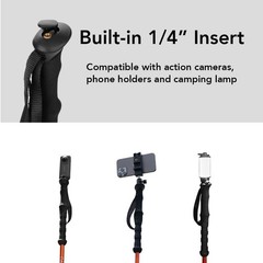 4-in-1 Trekking Pole – Hiking Pole Converts to Selfie Stick, Monopod, Tripod …