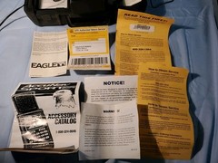 VTG GPS Eagle AccuNav Sport Portable GPS W Case Bag Paperwork Charger- WORKING