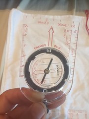 🔥 Suunto A-10 Partner II Compass A10 Hiking Scouting School Made in Finland 🔥
