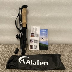 A ALAFEN Aluminum Collapsible Ultralight Travel Hiking Trekking Pole New!!