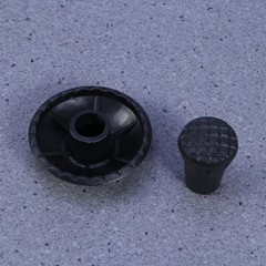 4 Pairs Rubber Replacement Tips for Hiking Poles Heavy Duty Walking Covers