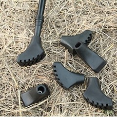 Trekking Poles Tips Set – Pack of 6 to 8 Replacement Rubber Trek Cane Foot_6pcs