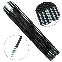 Outdoor Support Bars Camping Tent Poles Stretchable Internal Cord Steady Joint