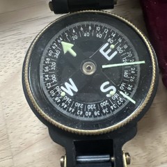 Vintage Engineer Lensatic Compass. Lot 219