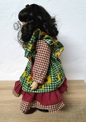 Artist doll porcelain doll 39 cm collector rarity Vintage