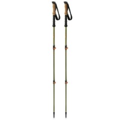 Aluminum Adjustable Trekking Poles Cork Grip EVA Down Hiking Set 26″-54″ A.Q.L.