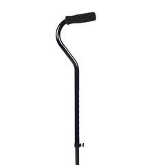 2Pcs Cane Handle Grip Replacement Black Nbr Soft Cushion with Nonslip Texture