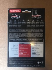 Kahtoola MICROspikes -snow, ice, trail hiking crampons – RED, Large Brand New