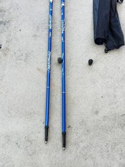Sets of Covacure Trekking Poles 110-130CM Blue .. 9X