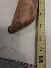 Natural Twisted Wood Hiking Stick – Handmade-Painted Design Initialed Look Read