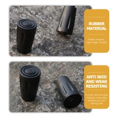 10 Pcs Cane Cover Travel Pole Replacement Trekking Accessories