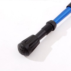6Pcs Hiking Stick End Covers Black Lightweight Anti Skid Walking Crutch Tips