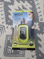 Audiovox Ecco Handheld Keychain GPS Rechargeable – Sealed – Digital Compass