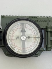 Cammenga Phosphorous US Military Compass Green Shockproof Lensatic Waterproof
