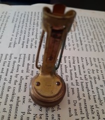 Vintage Tru Nord Brass Compensated Compass Locking Pin Clip Brainerd MN