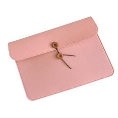 A4 Document Holder Felt File Folder Paper Portfolio Case Letter Envelope 1 Pink