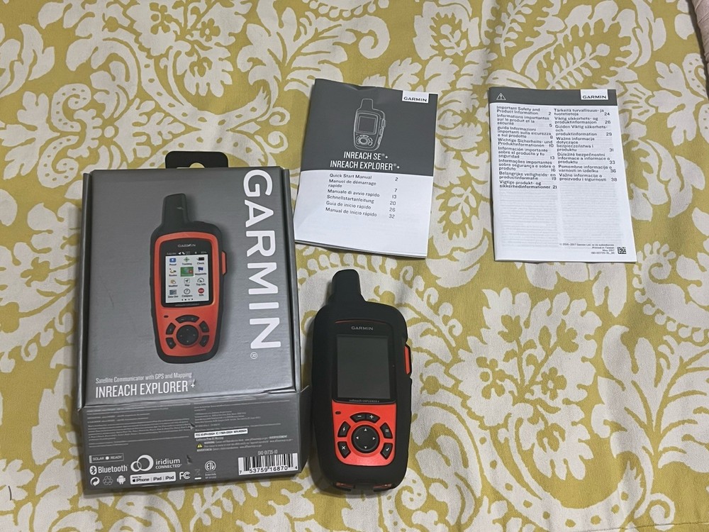 Garmin InReach Explorer+ | Satellite Communicator with GPS Navigation