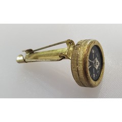 Vintage Brass Pin – Belt Compass Japan