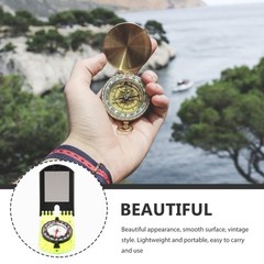 Multi-color Outdoor Pocket Compass Hiking Survival Sighting Map for