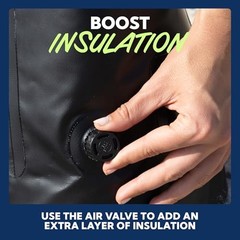 Floating Dry Bag Cooler – Roll Top Leak Proof Closure, Collapsible,