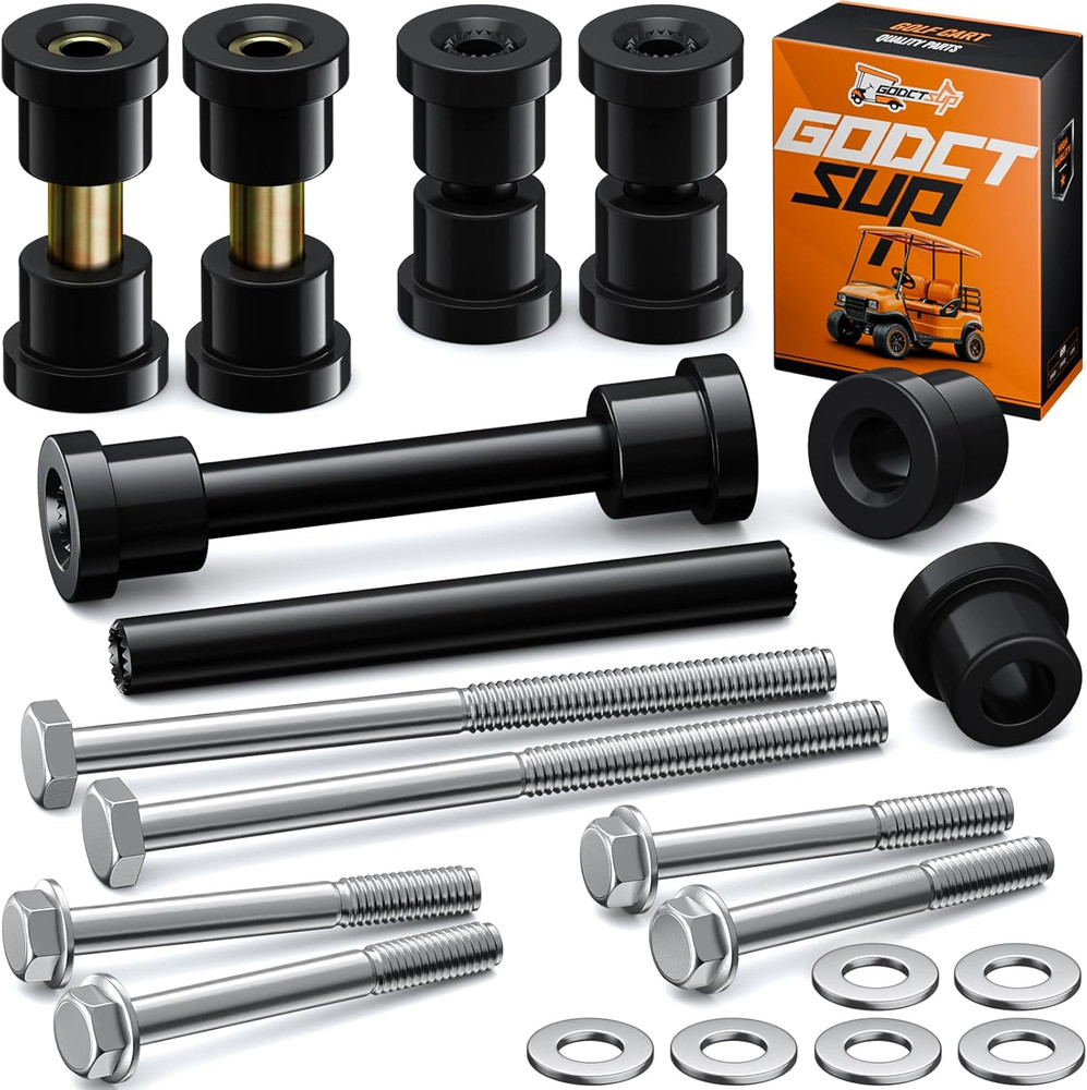 Front Bushing Kit for 2004-Up Precedent Carts – Polyurethane Spring & A-Arm Set