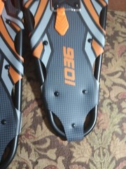 G2 21/25/30/36 Inches Light Weight Snowshoes for Women Men Youth, 21″, Orange