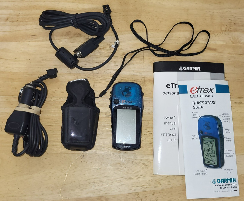 Garmin eTrex Legend 8MB Rugged Waterproof Case GPS Compact Personal Navigator