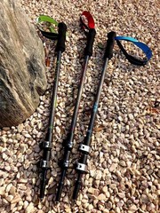 KILIMA Carbon Fiber Trekking Pole 3-Section ST01 2pcs