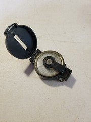 Engineer Directional Lensatic Compass Hiking Fishing Hunting