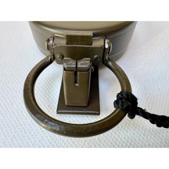 Vintage Pasto Germany Lensatic Metal Compass with Leather Case
