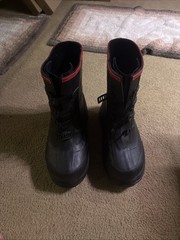 Tingley Winter-Tuff 4450 4-Buckle Ice Traction Overshoe, Mens 10 Black