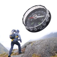 45mm Compass Pocket Outdoor Camping Hiking Guider Compass Survival Navigation