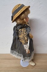 Artist doll porcelain doll 41 cm collector rarity vintage signed