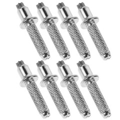 8PCS Tungsten Tips for Walking Sticks Feet Hiking Poles Cane Replaceable
