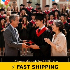 OakiWay Dream Chaser Compass – Inspirational Gift for Graduation