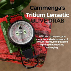 Cammenga 3HCS Official US Miltary Lensatic Compass
