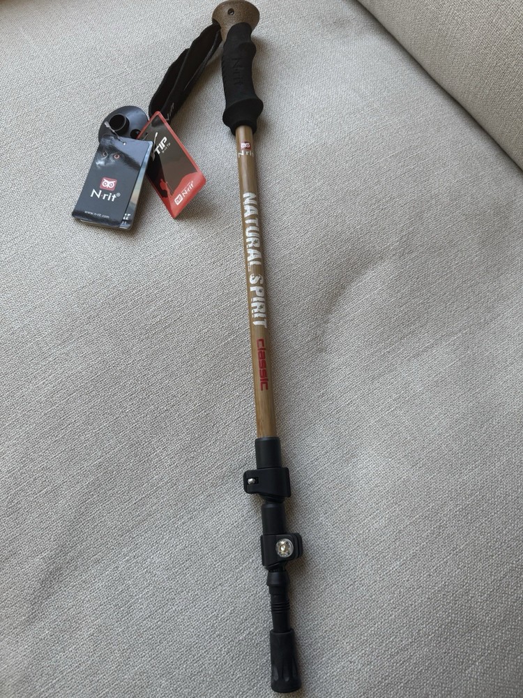 N-fit Trekking Poles NTP-404 Lightweight Adjustable Anti- Shock System New !!!